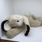 Vtg Chrisha playful Plush Cream Brown Bunny Rabbit Easter Floppy Ears 19”