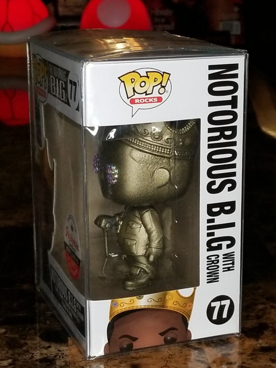 Funko Pop #77 Gold Metallic Notorious BIG Biggie Funhouse