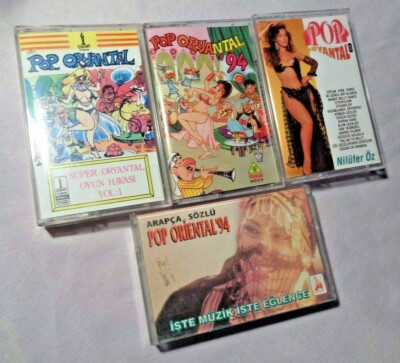 4 St. V.A.: ''Pop Oryantal'' u.a. MC Sampler 90er Sözlü Pop Bauchtanz Arabic