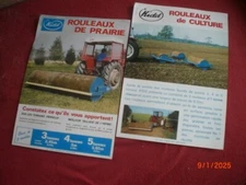 LOT OF 2 KIDD ROLL ADVERTISING FLYERS