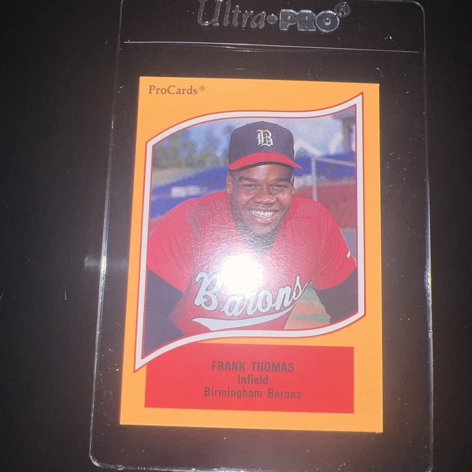 1990 pro cards frank thomas Rookie MLB Baseball Card Lot 4 Nm+ Chicago White Sox - Image 2 of 4
