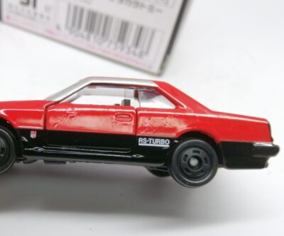 TOMICA 50th NISSAN SKYLINE 2000 TURBO RS-X / KDR30 1/65 TOMY