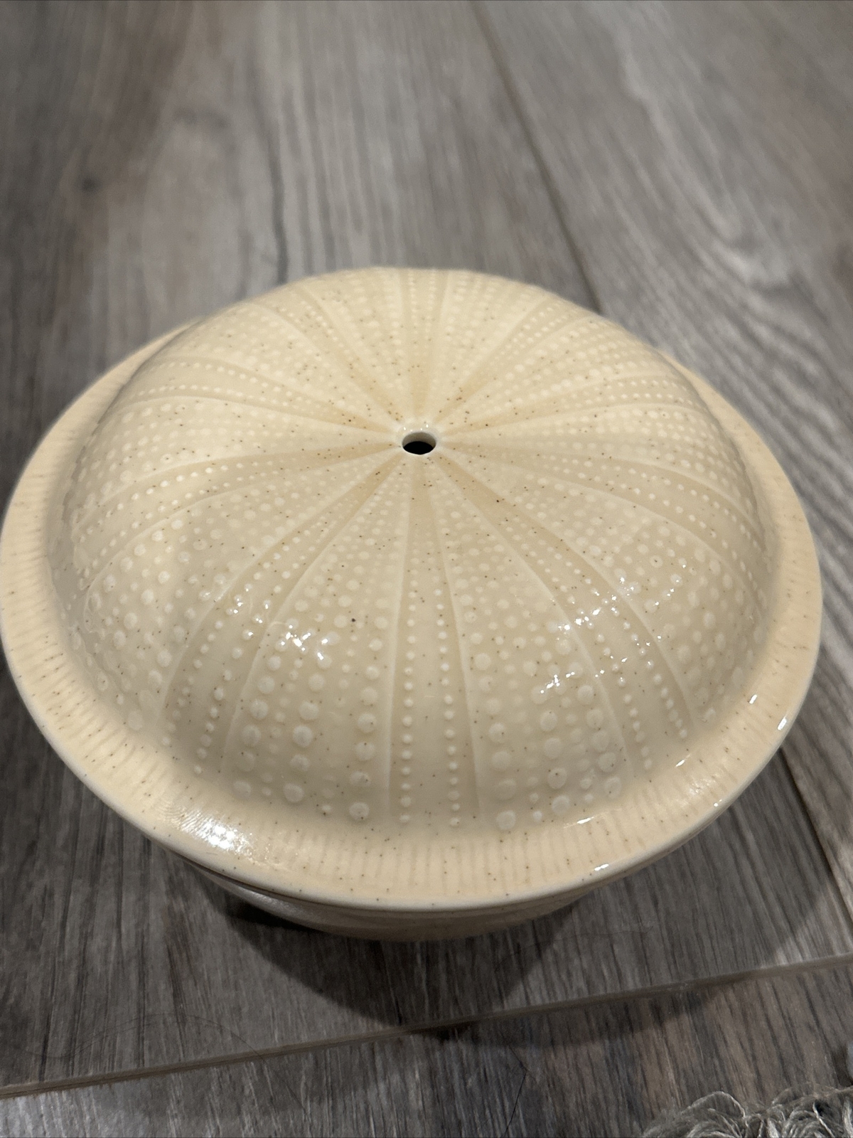 Franciscan Sea Sculpture Individual Casserole With Lid Sand Dollar #3