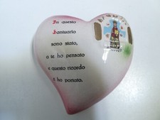 ITALIAN ST.MATTEO HEART SHAPE  WALL POCKET VASE