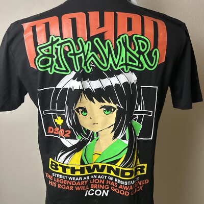 Dsquared2 DSQ2 Men's Black T-Shirt Size M Graphic Print | eBay