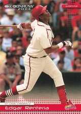Edgar Renteria Donruss 2004 Baseball Card #340