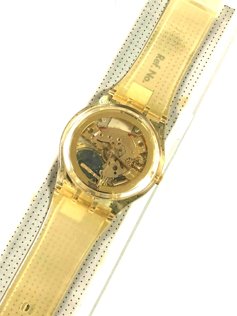 Swatch deals golden jelly