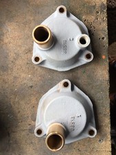 Volvopenta KAD42 Oil Cooler 876550 End Caps 885181 & 885182