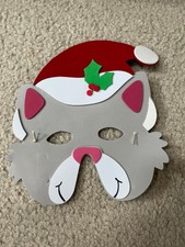 Christmas Cat Soft Foam Mask