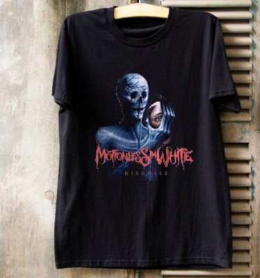 Motionless in White Band Music Black T-Shirt Cotton Unisex