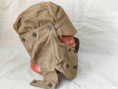 Soviet Army Hat Cap Face Shield Russia Afghan War OZK Military Surplus - Picture 6 of 15