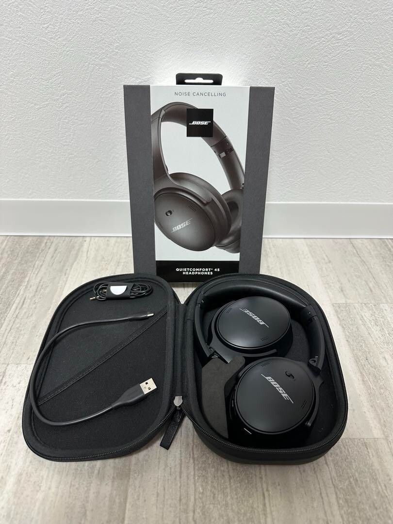 Bose Quietcomfort 45 Wireless Headphones Bluetooth Noise