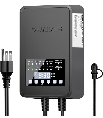 Outdoor Low Voltage Landscape Transformer by Sunvie; 200W, 300W; LVT-MH2Z-200W - 第 1/8 張圖片