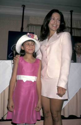 Jennifer Lopez Becky Lee Meza Press Conference For Selena at F- 1996 Old Photo