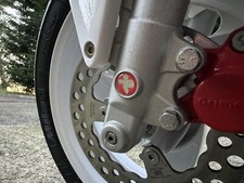 2x Logo Paioli Malaguti Adesivo Resina Sticker Forcella Fork Sospensioni Scooter
