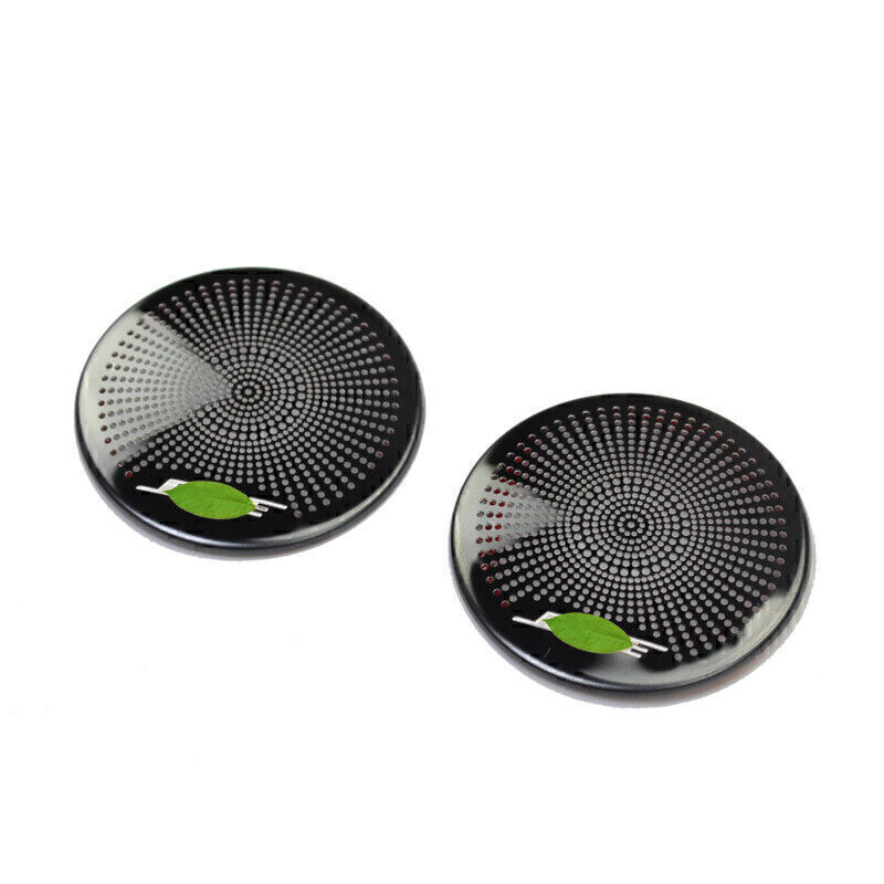 For Mazda CX-5 CX5 2017-24 Black Steel A Pillar Post Speaker Sound Cover Trim 2P