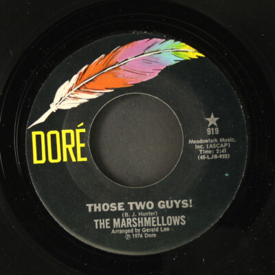 MARSHMELLOWS: those two guys DORE 7'' Single 45 RPM