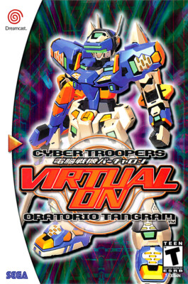 Virtual On Sega DreamCast BOX ART Premium POSTER MADE IN USA