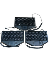 LOT OF 3 TG3 Electronics Keyboards KBA-BLTX-UCNNR-US Backlighting Touchpads