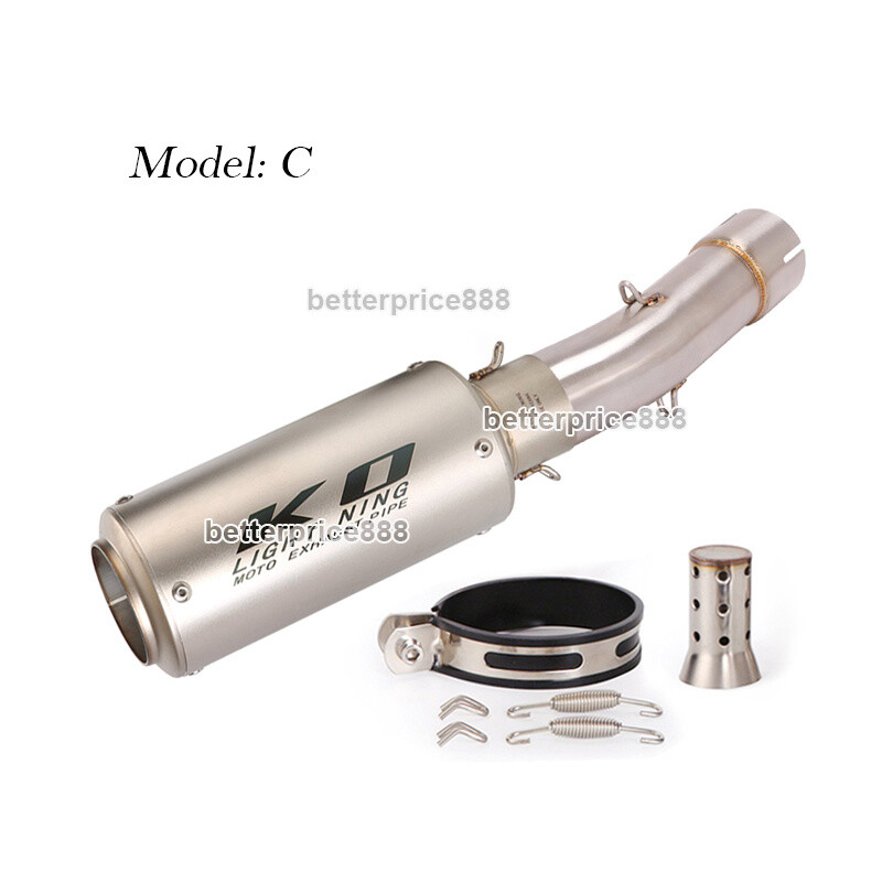 For Suzuki SV650 2016-2025 Middle Exhaust System Link Pipe With