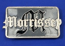 Morrrissey Music Group Band 2005 Bravado belt buckle - ultimate fan gift 