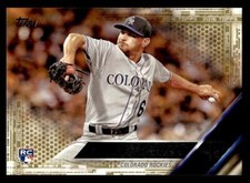 2016 Topps #577 Jason Gurka Gold #/2016 Card Colorado Rockies