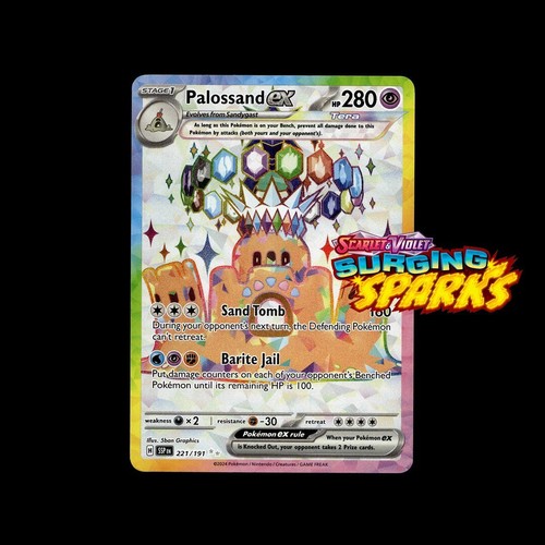 Pokemon Étincelles Surveillantes : Choisissez votre carte ! Holos/EX/Full Arts ! NM - Photo 226 sur 250
