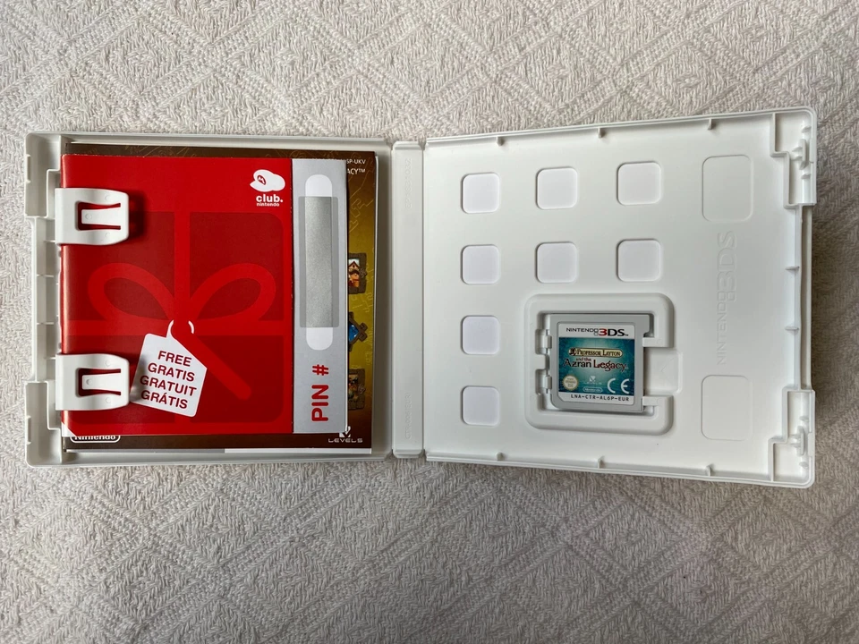 Professor Layton and the Azran Legacy Nintendo 3DS - UK PAL Immaculate with VIP - Image 4 of 4