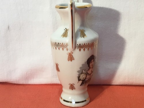 Vase Napoléon 1er en porcelaine de Luxe France, Fernand Deshoulières - Picture 5 of 8