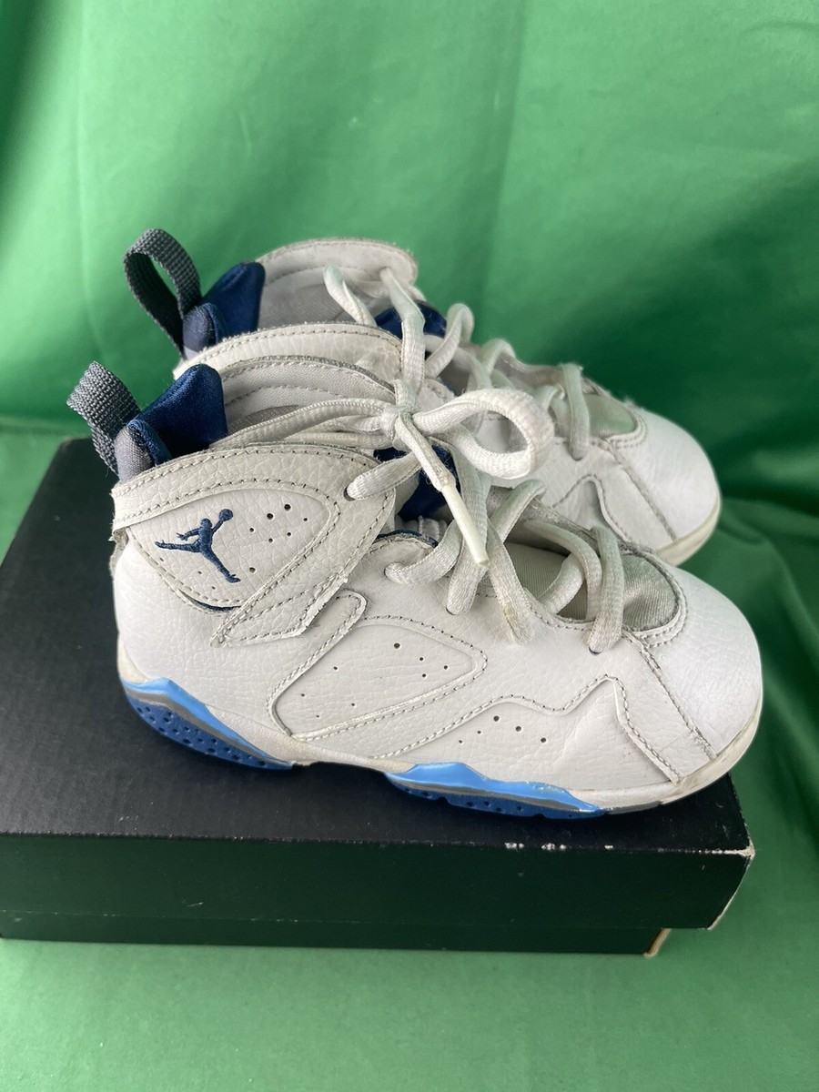 ◆Blue07◆ Nike Air Jordan 7 VII Retro Flint French Blue 304772-107