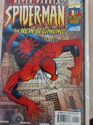 PETER PARKER SPIDER-MAN #1 THE NEW BEGINNING NM- 1999 MARVEL | eBay