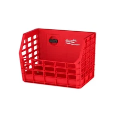 Milwaukee Packout Compact Wall Basket Tool Holder Storage Plastic Red 20 Lbs.