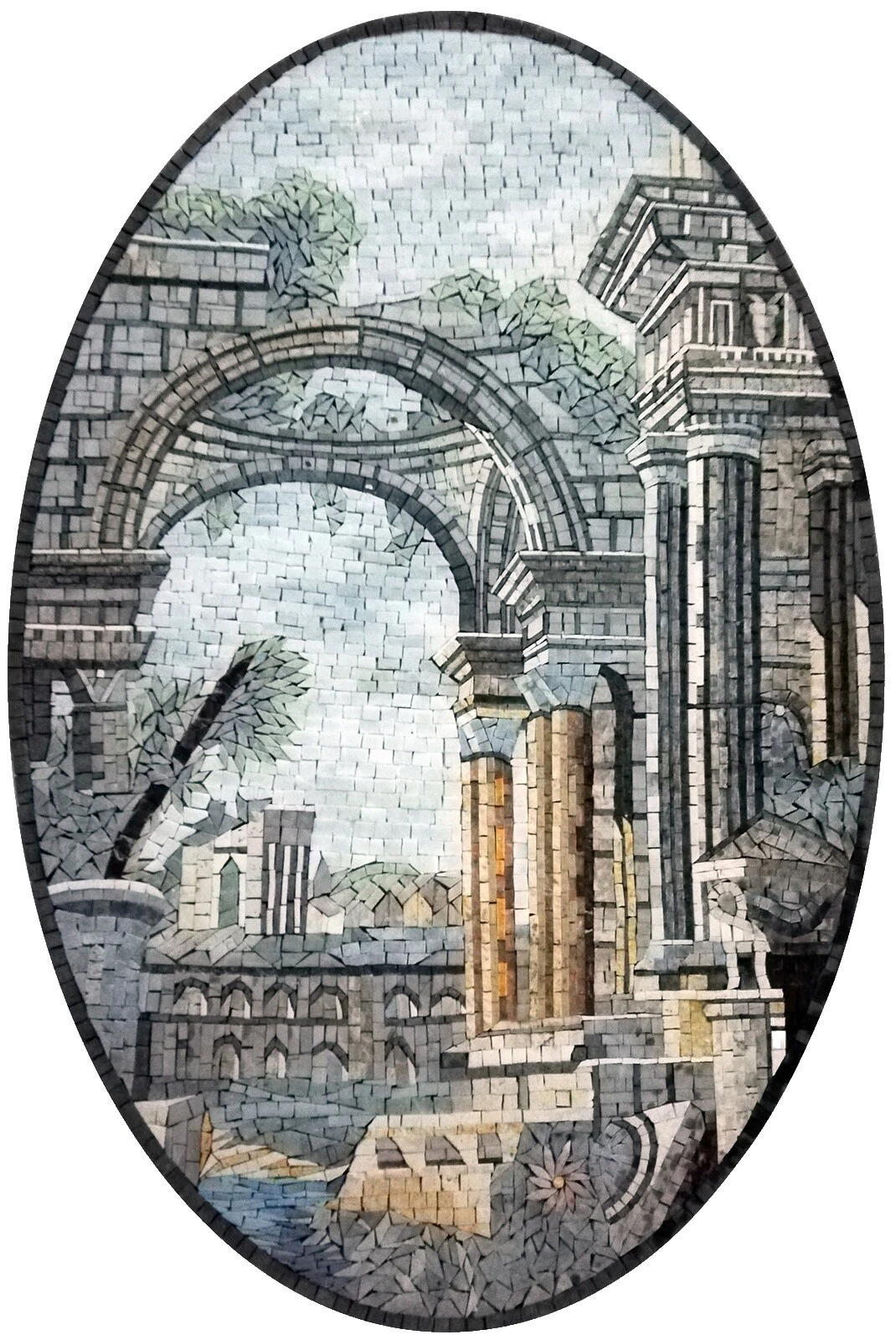 International piso de la sala y azulejos de la pared