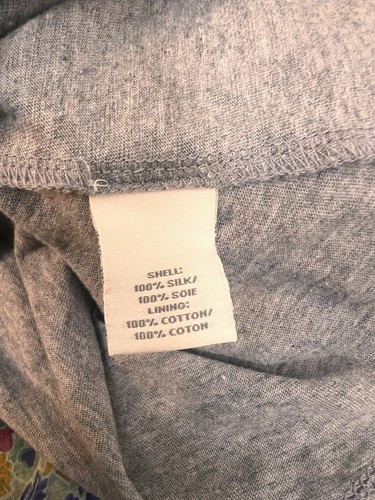 Ella Moss M 100% Silk Chiffon Tiered Dress Mint Paisley Lined Adjustable Straps - Bild 8 von 9