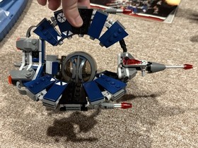 LEGO Star Wars 8086 Droid Tri-Fighter Retired 2010 Rocket Droids Loose