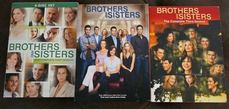 Brothers and Sisters Complete Seasons 1-3 DVD 1 2 3 Disc Set