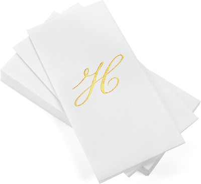 Disposable Hand Towels for Bathroom 50 Count - Guest Bathroom Essentials -Bathro
