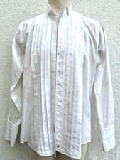 Nordstrom Men  s Tuxedo Dress Shirt White 15 X 34 French Cuffs Classic Fit