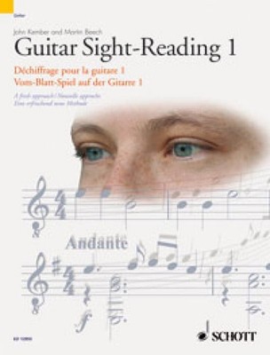 Guitar Sight-Reading 1 Vol. 1 guitar (very easy - intermediate) Kember A fresh a