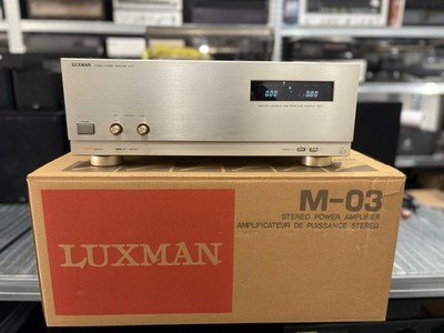 Luxman M03 Endstufe - Top
