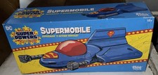McFarlane Toys DC Super Powers Supermobile Superman 4in Vehicle Blue New Boxed