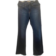 Levis 726 High Rise Flare Jeans Dark Wash Womans Denim W29 L32