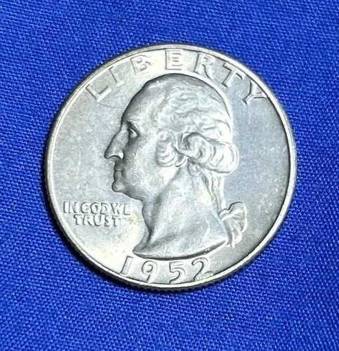 1952 D Washington Quarter Ch. BU From Mint Set