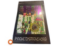 Hundertwasser Imagine Tomorrows world Kunstdruck Gruener 60x90 cm gerahmt 1999