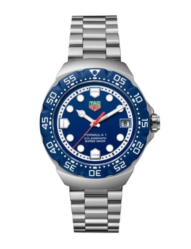 TAG Heuer Formula 1 Solar Blue Dial SOLARGRAPH Men's Watch WBY1112.BA0042