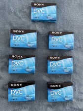 Sony Mini DV DVC Premium Digital Video Cassette Tape 60 Minute - NEW (Lot of 7!)