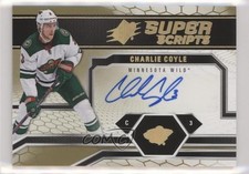 2018-19 SPx Superscripts Charlie Coyle #SS-CO Auto 5wq