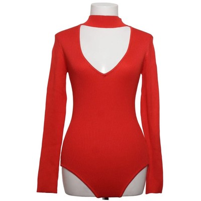 Missguided, Body, Größe: 38, Rot, Polyester/Viskose, Einfarbig, Damen #b1d
