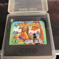 The Lucky Dime Caper Starring Donald Duck Game Gear w/ clear case Untested