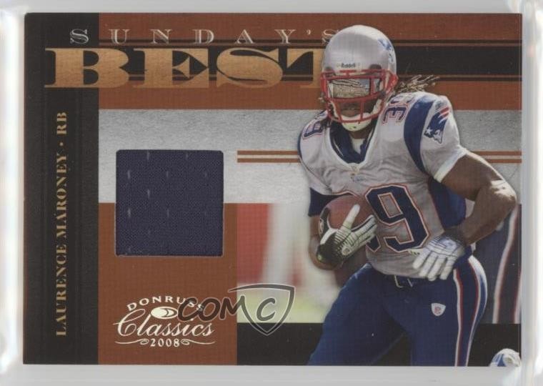 2008 Donruss Classics Sunday's Best Jerseys /250 Laurence Maroney #SB-22 r9d